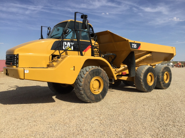 2009 Cat 735 Articulated Dump Truck