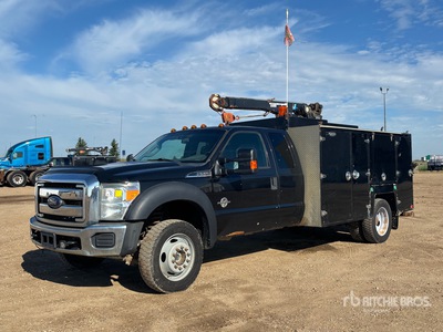 2015 Ford F-550 XLT 4x4 Extended Cab Camion de servicios