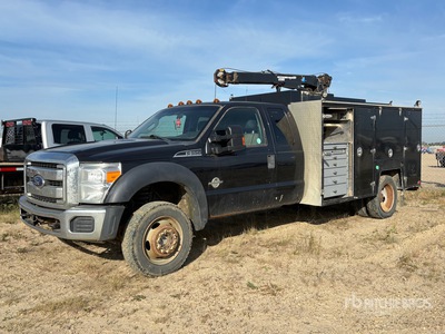 2015 Ford F-550 XLT 4x4 Extended Cab Service Truck