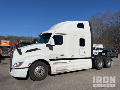 2023 Peterbilt 579 6x4 تراكتور شاحنة كابينة النوم (ثنائية المحور)