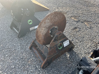 Steelwrist S60 20 in Excavator Asphalt Cutter