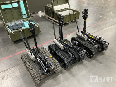(3) Tracked Tactical Robots