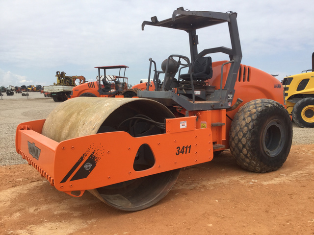2011 (unverified) Hamm 3411 Vibratory Double Drum Roller 2011 (unverified) Hamm 3411 Vibratory Double Drum Roller