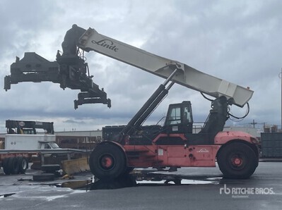 Linde 4535 Container Reach Stacker