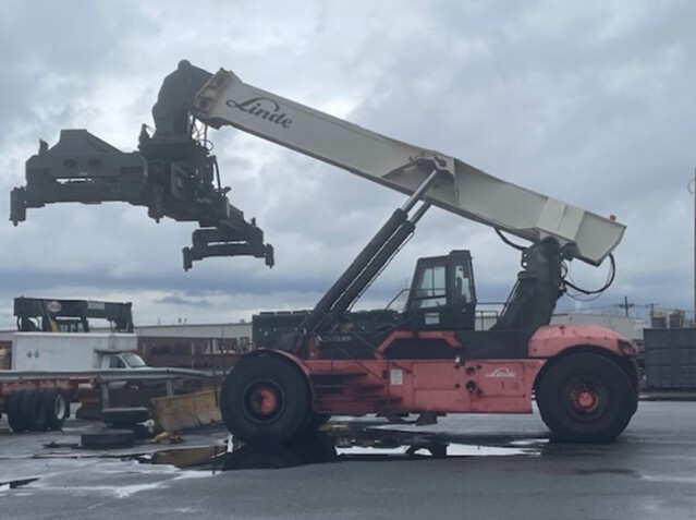Linde 4535 Container Reach Stacker