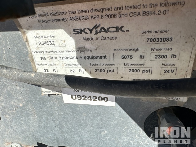ELEVADOR TIJERA 2017 SKYJACK SJIII4632