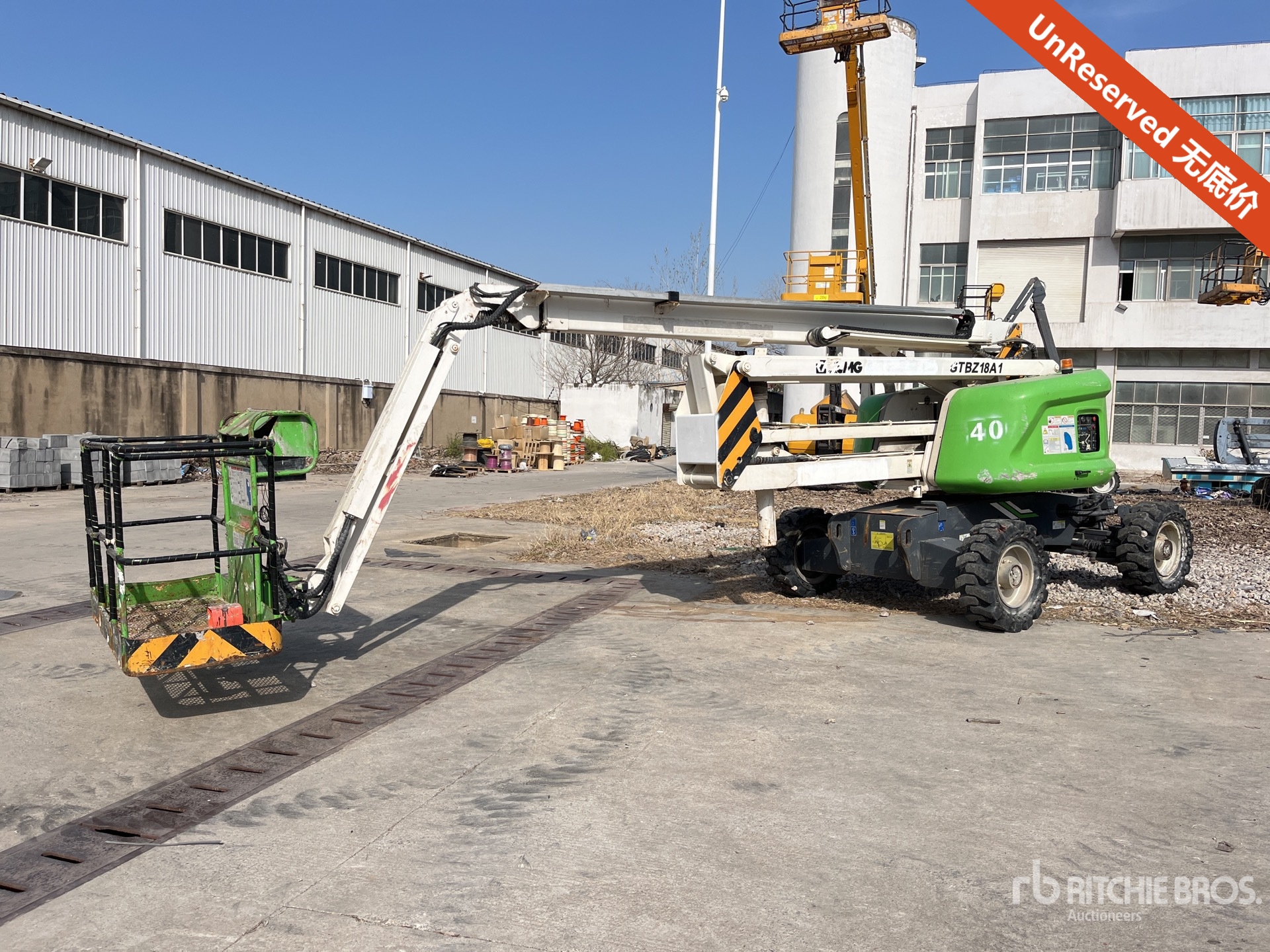 2018 XCMG GTBZ18A1 4WD Diesel Articulating Boom Lift in