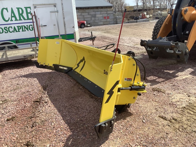 Snow Wolf 10 ft Snow Plow - Fits Wheel Loader Snow Wolf 10 ft Snow Plow - Fits Wheel Loader