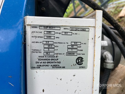 Grain Guard GGF-80511 5 hp Beluchting ventilator