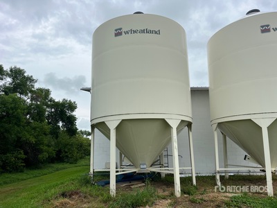 Wheatland 1510 +/- 70 ton Smooth Wall Hopper Grain Bin