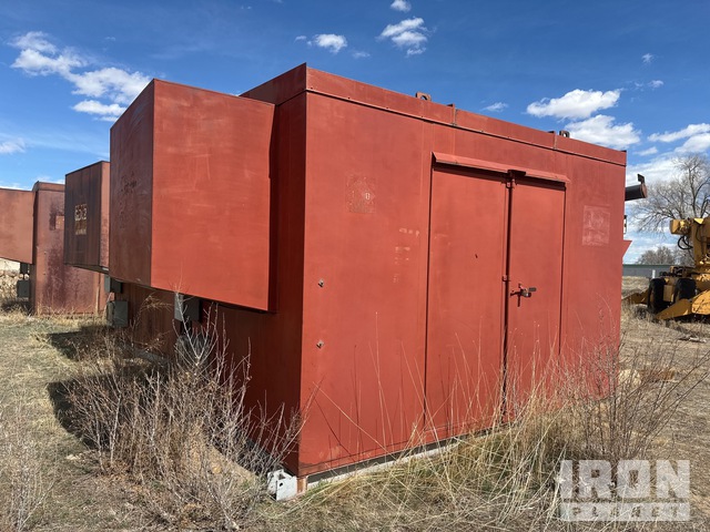 Sound Container With Front Loader 1991 13 ft 6 in x 8 ft 1 in Sound Proof Storage Container in Evans ...