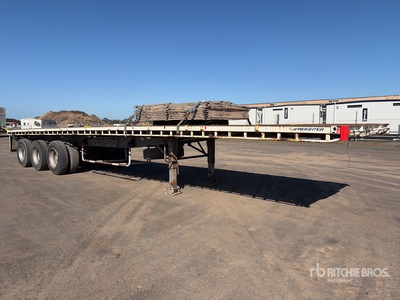 2009 MaxiTrans 12.4 m Tri/A Remorque à plateau