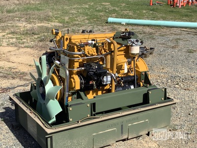 Cat 3116 Turbo Diesel Engine w/Container