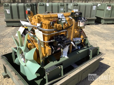 Cat 3116 Turbo Diesel Engine w/Container