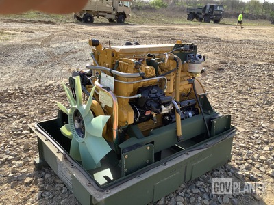 Cat 3116 Turbo Diesel Engine w/Container