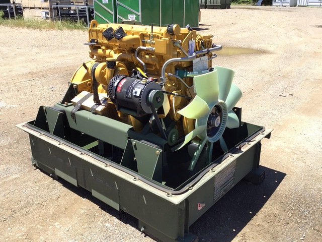 Cat 3116 Turbo Diesel Engine w/Shipping Container