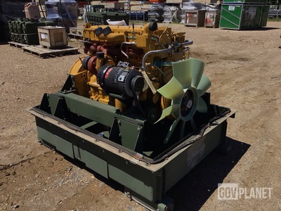 Cat 3116 Turbo Diesel Engine w/Shipping Container