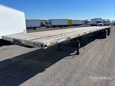 2016 Lode King 48 ft T/A Spread Axle Remorque à plateau