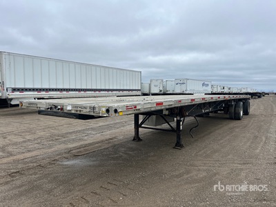 2016 Lode King 48 ft T/A Spread Axle Flatbed Trailer