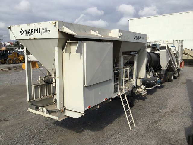 2015 Marini Magnum 120 Portable Asphalt Plant - Unused