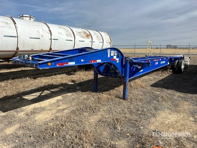 2018 Pratt 20 ft Spread Axle T/A Container Trailer