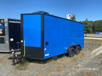 2024 COAST 2 COAST 7X16TA 16 ft T/A Enclosed Trailer