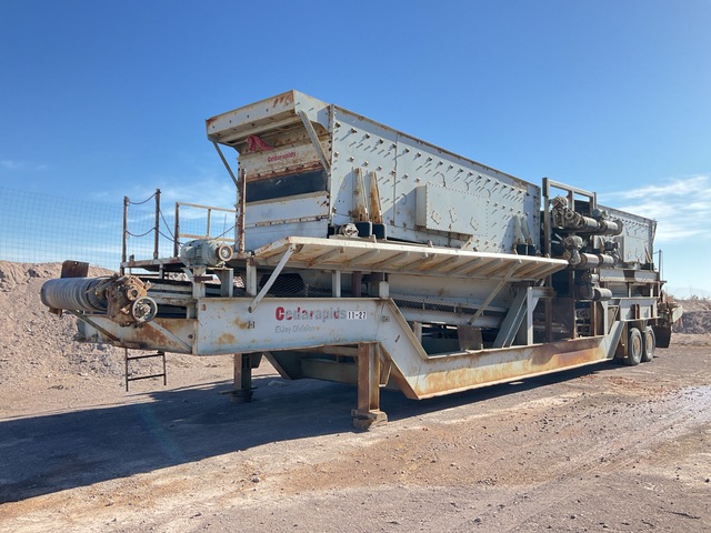 1993 Cedarapids FSG-6203-32 Portable Twin Screen Plant