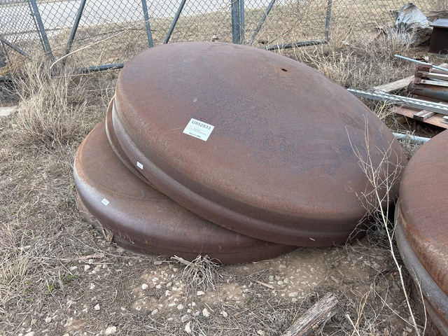 Quantity of (8) Pressure Vessel End Caps