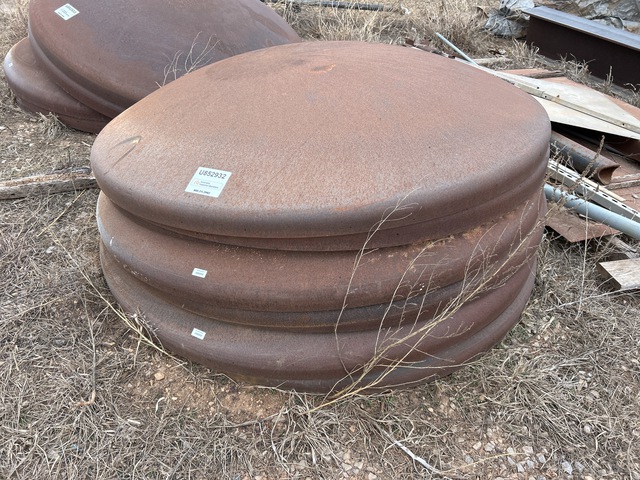 Quantity of (8) Pressure Vessel End Caps