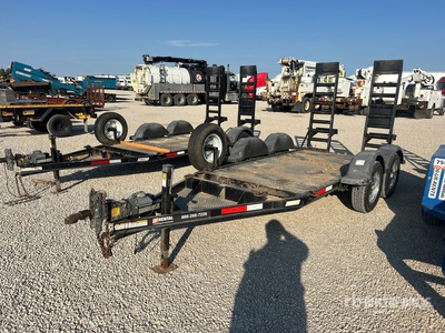 2019 Pratt CP0510 10 ft T/A Remolque Portamaquinaria