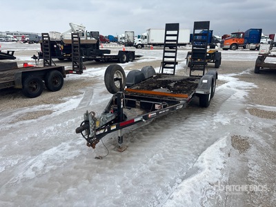 2021 Pratt CP0510 10 ft T/A Remorque pour équipement