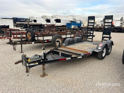 2018 Pratt CP0510 10 ft T/A Equipment Trailer