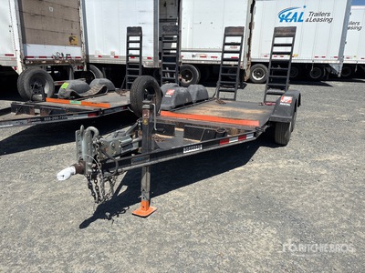 2016 MMDI 510RCMPH 10 ft T/A Equipment Trailer