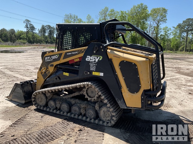 MINI CARGADOR SOBRE ORUGAS 2020 ASV RT120F