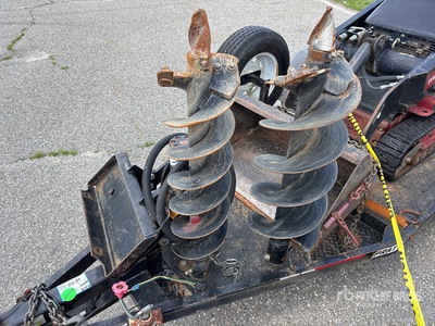 2018 Toro 12 in Mini Skid Steer Auger - Fits Toro TX427