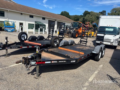 2020 Pratt CP0614 9640 lb 14 ft T/A Equipment Trailer