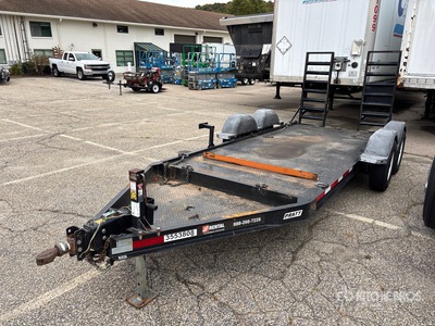 2021 Pratt CP0614 14 ft T/A Equipment Trailer
