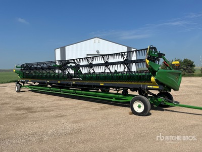 2022 John Deere HD45R 45 ft Hinged Draper Cabezal de cosechadora trilladora