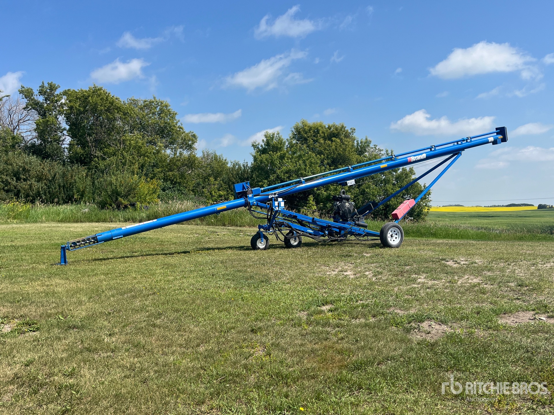 2017 Brandt 842 8 in x 42 ft Vis sans fin à grain