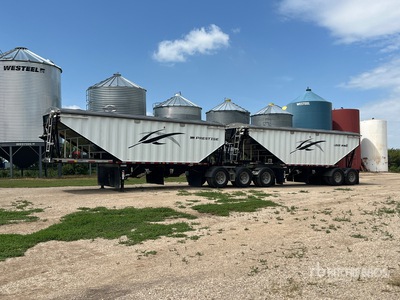 2019 Lode King Prestige 28 ft Tri/A Super B-Train Lead Remolque de granos