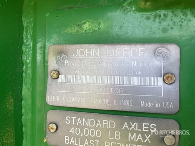 1996 John Deere 8870 Tractor agrícola articulado