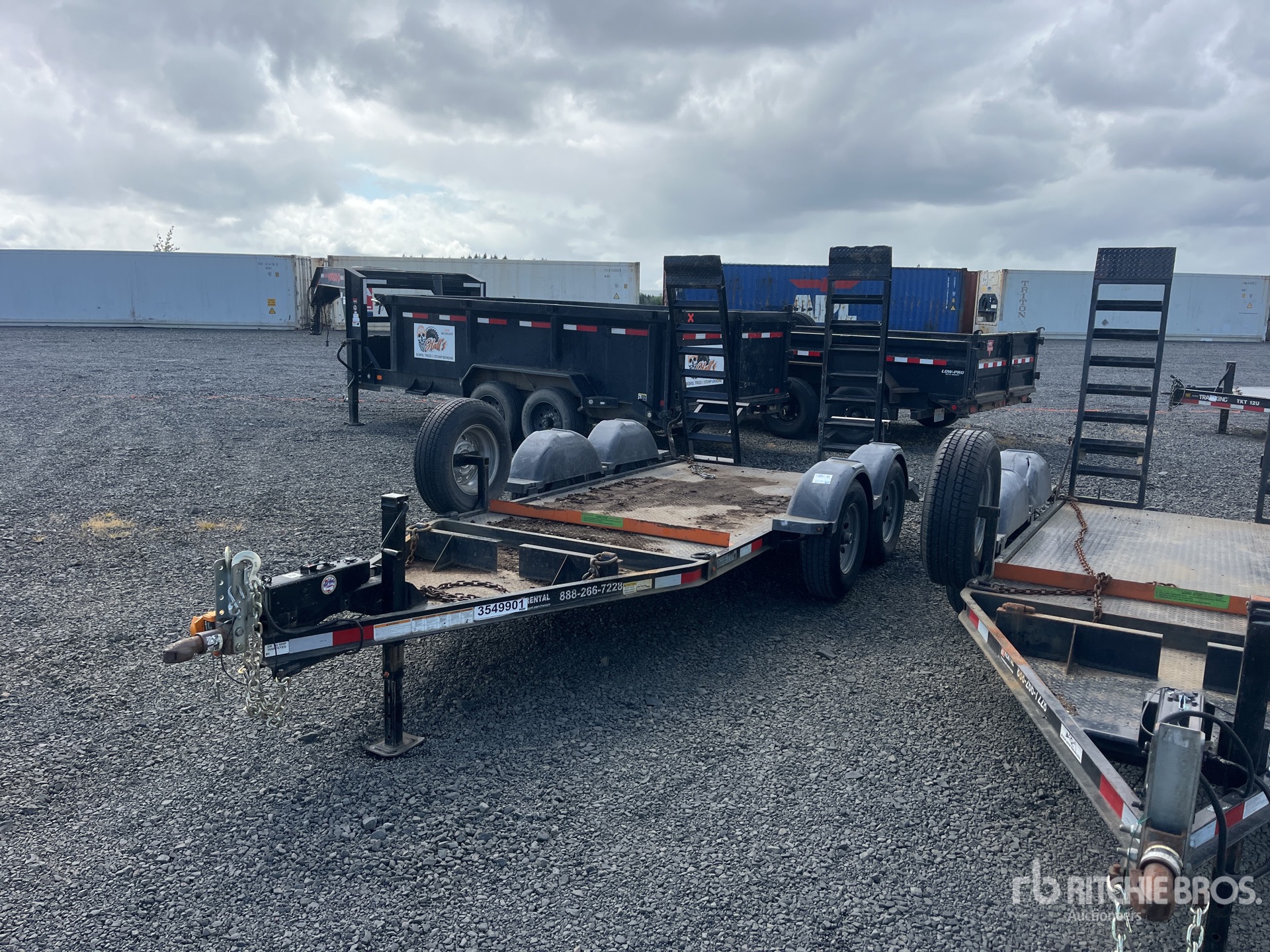 2019 Snake River 10 ft T/A Utility Trailer