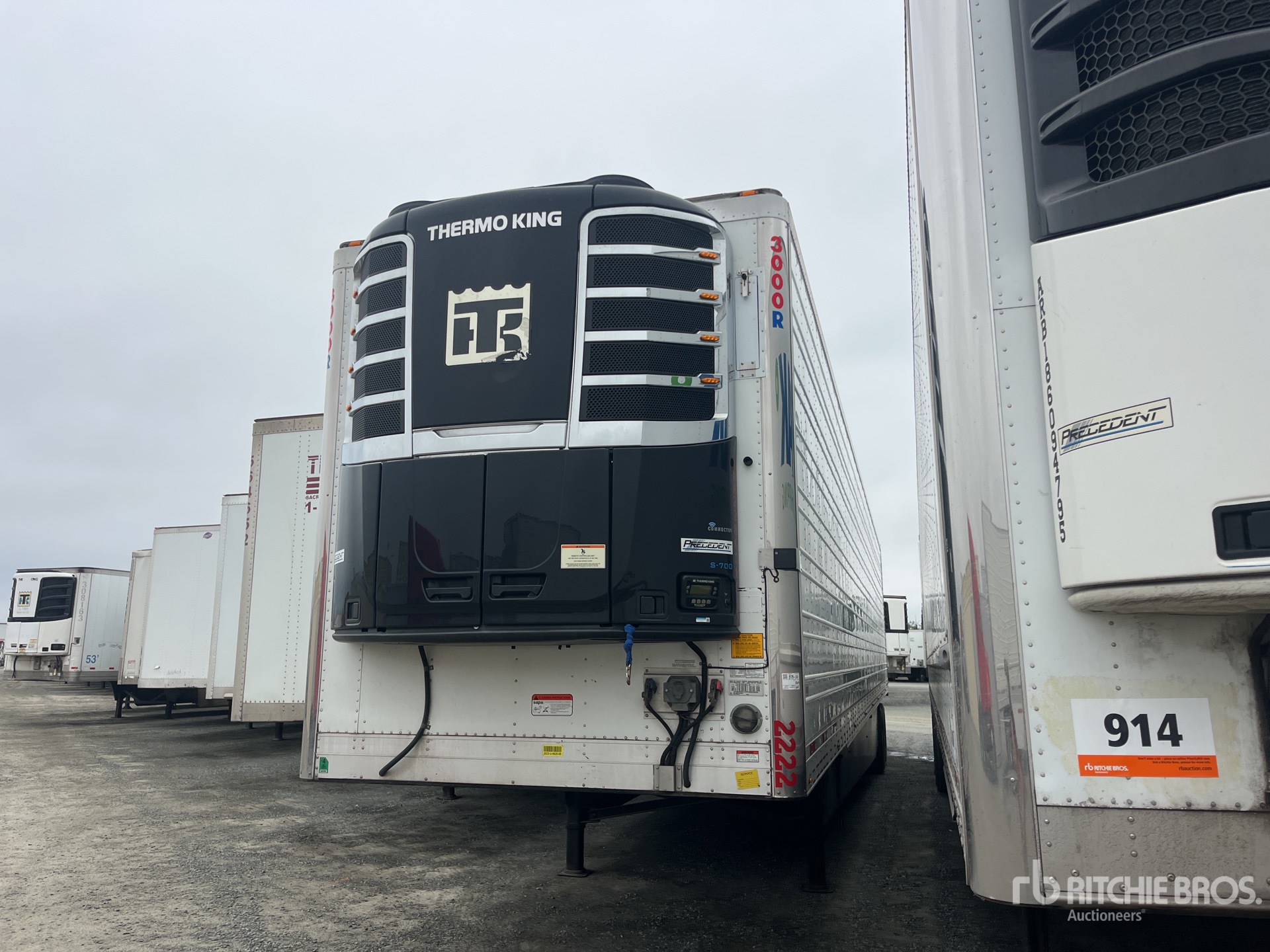 2022 Utility 3000R 53 ft x 102 in T/A Refrigerated Trailer
