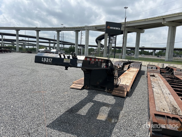2016 Load King S55QPVR 55 ton Quad/A Removable Gooseneck Lowboy Trailer ...