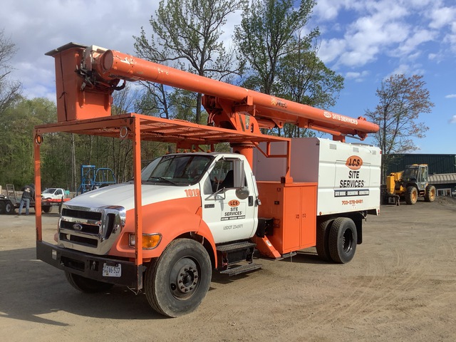 Altec LRV56 56 ft on 2007 Ford F-650 XL 4x2 Forestry Bucket Truck Altec LRV56 56 ft on 2007 Ford F-650 XL 4x2 Forestry Bucket Truck
