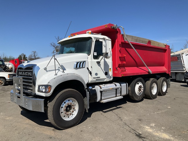 2017 Mack GU713 8x4 Tri/A Dump Truck