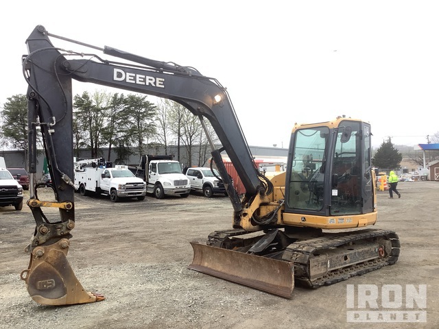 2012 John Deere 85D Mini Excavator in Lorton, Virginia, United States ...