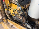 Engine with A/C Compressor