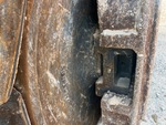 Undercarriage with Left Track Tensioner