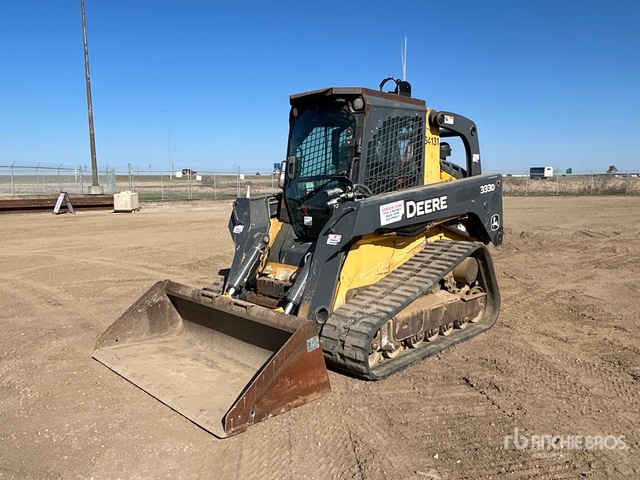 2011 John Deere 333D Two-Speed Compact Track Loader | Ritchie Bros ...